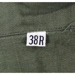 Jacket, HBT (Herringbone Twill), Special, OD 7, US Army, 38R, 1943