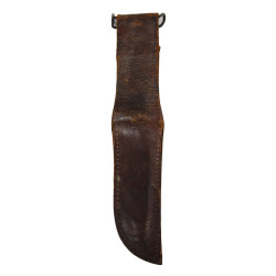 Knife, Fighting, Kinfolks, with Leather Scabbard