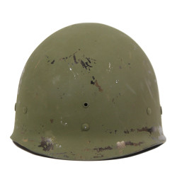 Helmet, M1, Fixed Loops, CAPAC Liner, Green A Washers