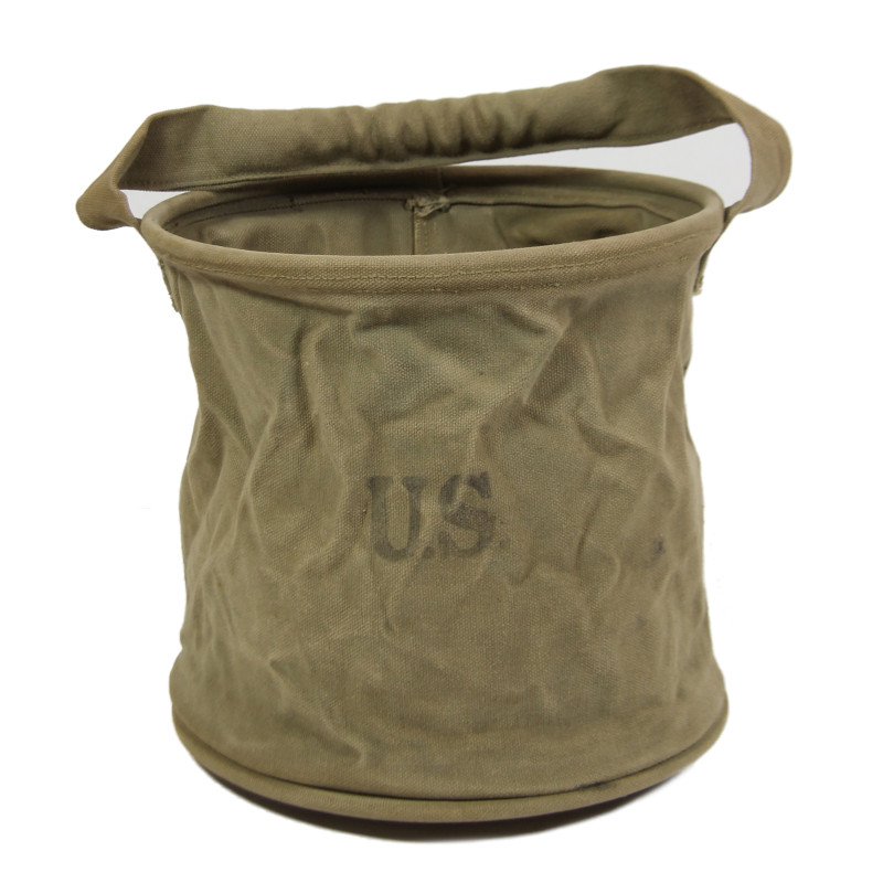 Bucket, Watering, Canvas, VICTORY CANVAS CO. 1944