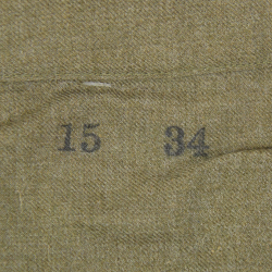 Chemise moutarde, 15 x 34, 1941, Irvin B. Schwabe Co, Inc., état neuf