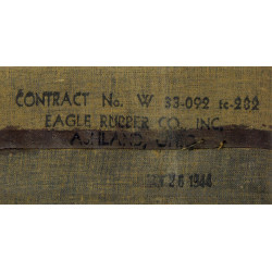 Belt, Preserver, Life, M-1926, US Navy, EAGLE RUBBER CO., INC. 1944, Three Snap Fasteners