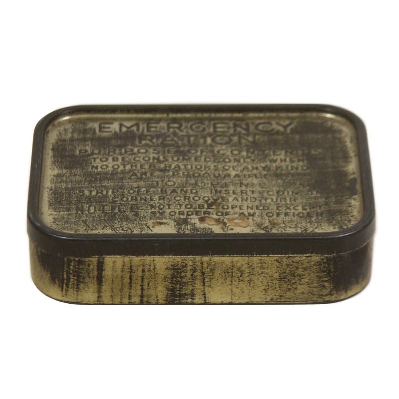 Tin, Ration, Emergency, British