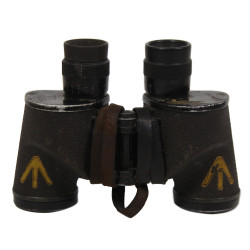 Binoculars, 6x30, BAUSCH & LOMB OPT. CO., War Aid, with British Case, M.E. Co. 1941