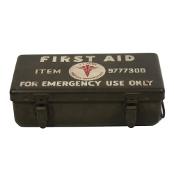 Kit, First-Aid, Motor, Vehicle, 12 Unit, Item No. 9777300, 1st Type, 1942, Full