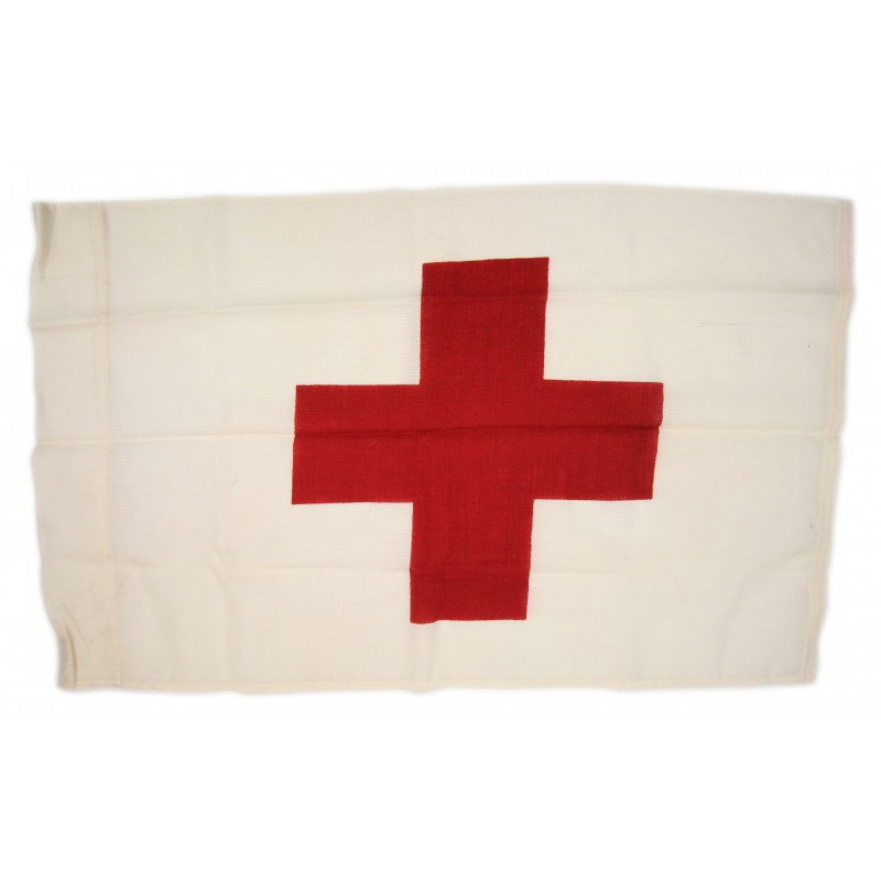 Flag, Red Cross, Ambulance and Marker, USMD, 16" x 23"