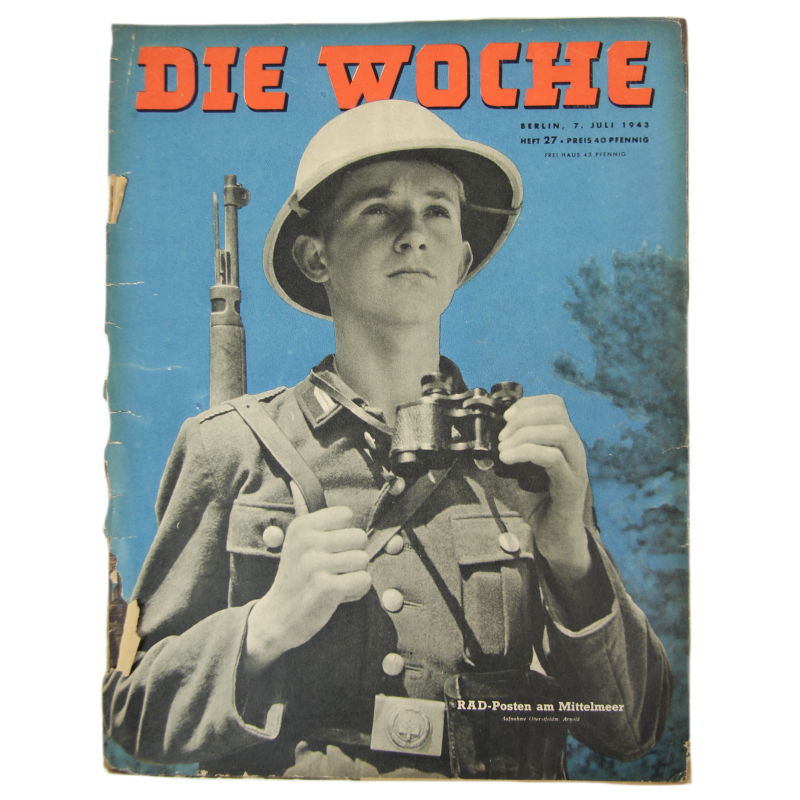 Magazine, Die Woche, July 7, 1943, RAD