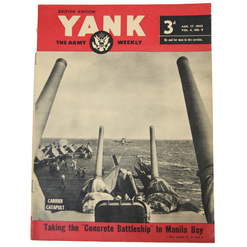 Magazine, YANK, August 17, 1945, British Edition