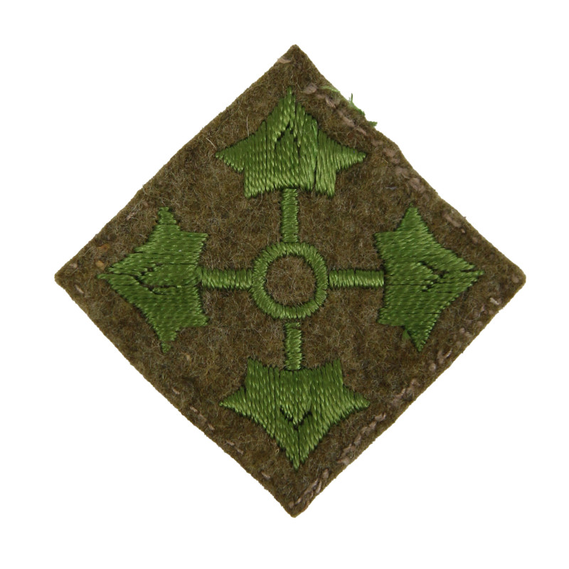 Insigne, 4th Infantry Division, feutre