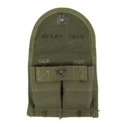 Pouch, Magazine, M1 Carbine, Avery, 1945, OD 7