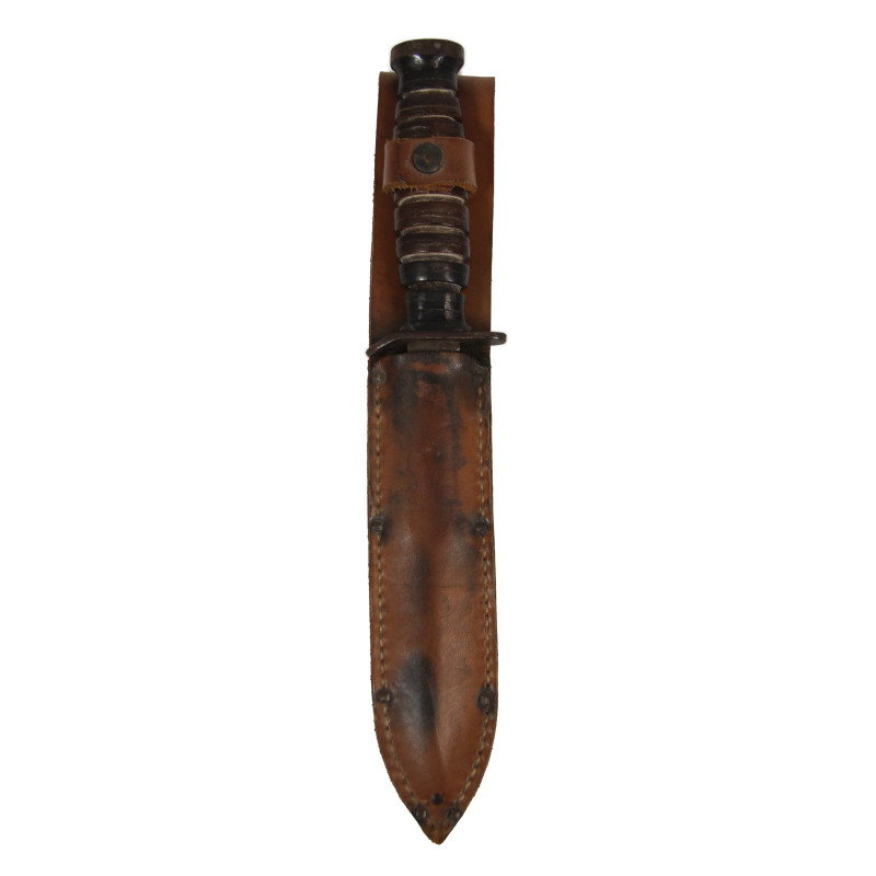 Knife, USM3, with leather Scabbard