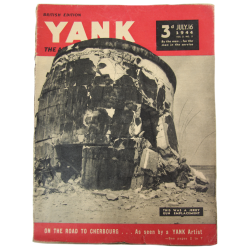 Magazine YANK, 16 juillet 1944, Cherbourg