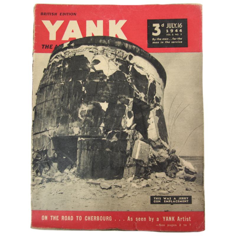 Magazine, YANK, July 16, 1944, Cherbourg