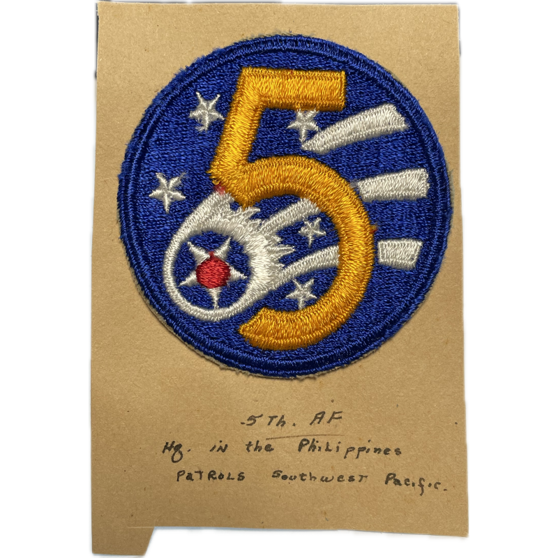 Insigne, 5th Air Force, USAAF