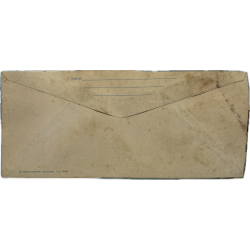 Envelope, 'Shoot Some Ink This Way For', 1942, 22.5cm x 10cm