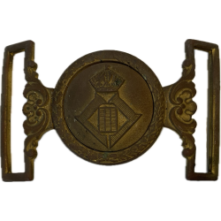 Buckle, Belt, Officer, Belgian Army