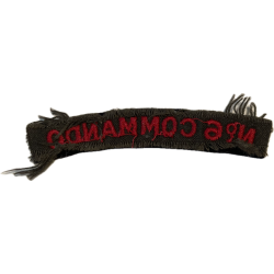 Title, No. 6 Commando, Embroidered, D-Day