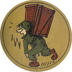 Insigne de poitrine, 86th Transport Squadron, 27th Transport Group, en cuir