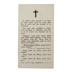 Remembrance Card, Sgt. Roland Dehase, The Black Watch (Royal Highland Regiment) of Canada, DOW August 28, 1944, Normandy