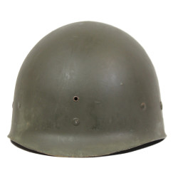 Helmet, M1, Fixed Loops, Westinghouse Liner, Green A Washers, Military Police