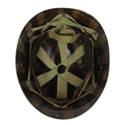 Helmet, M1, Fixed Loops, Westinghouse Liner, Green A Washers, Military Police