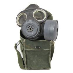 Mask, Gas, British, 1943, in Bag, Jungle