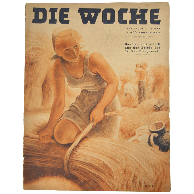 Magazine, Die Woche, July 26, 1944