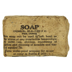 Soap, US Army, Type II, 4 Ounces