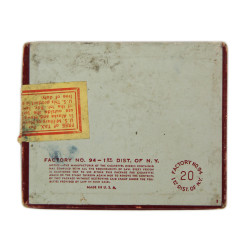 Pack, Cigarette, REGENT, 'For use only of U.S. Military or Naval Forces'