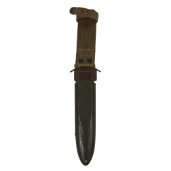 Knife, Trench, USM3, CAMILLUS on Guard, with USM8 Scabbard, 1st Type