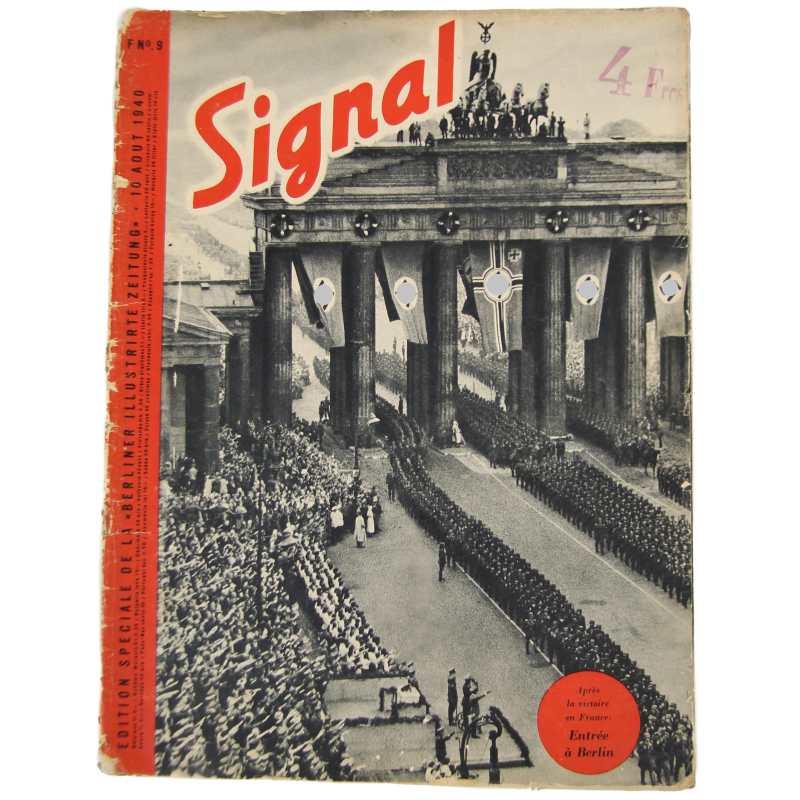 Magazine, Signal, August 10, 1940, French Edition