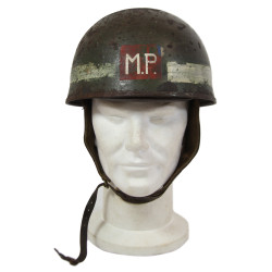 Helmet, Despatch Rider, BMB 1942, Size 7, Military Police