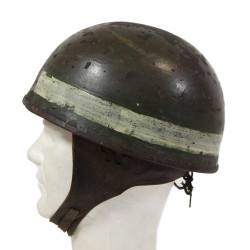 Casque de motocycliste britannique, BMB 1942, taille 57, Military Police