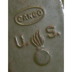 Box, Tin, Ammunition, .30 Caliber, Browning Machine Gun, CANCO