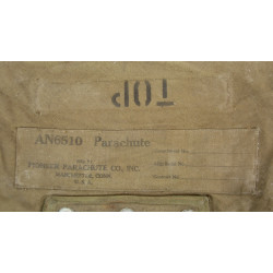 Enveloppe de parachute ventral, A-3, USAAF, PIONEER PARACHUTE CO., INC. 1943