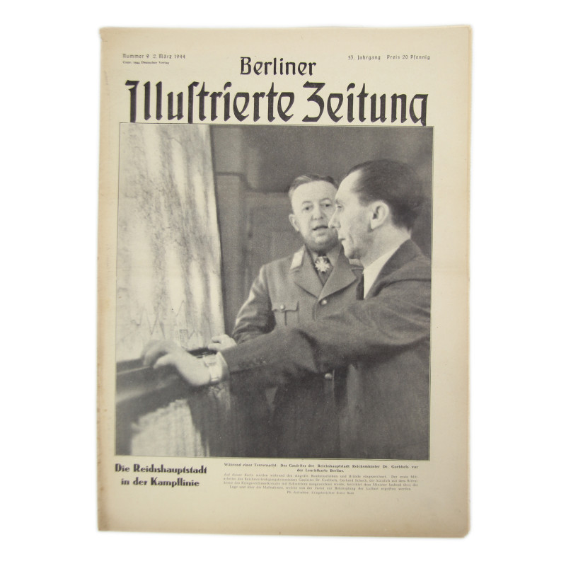 Magazine, Berliner Illustrirte Zeitung, 2 mars 1944