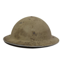 Helmet, Mk II, British, JSS-TTC 1940, Sand Paint, MTO