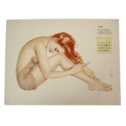 Pin up, Esquire, Alberto Vargas, avril 1943