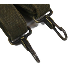 Suspenders, Belt, M-1936, HINSON MFG. CO. 1943, Camouflaged