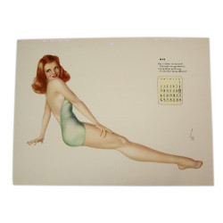 Pin up, Esquire, Alberto Vargas, mai 1943