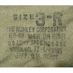 Leggings, Canvas, US Army, 3R, THE RUMLEY CORPORATION 1942