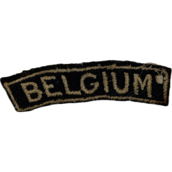 Shoulder Title, BELGIUM, Royal Air Force, Officer, RAF