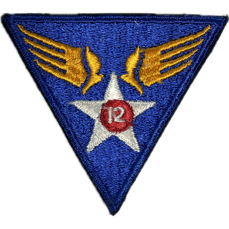 Patch, 12th Air Force, USAAF, MTO