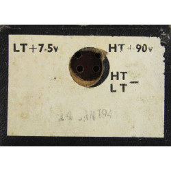 Récepteur radio, MCR-1, SOE, 1944, Lyon