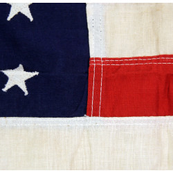 Drapeau US, 48 étoiles brodées, BEST WEAR BUNTING, Dettra's Flag Products, 61 x 92 cm