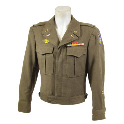 Jacket, Ike, USAAF, Airborne - Troop Carrier, 36S, 1944, ETO