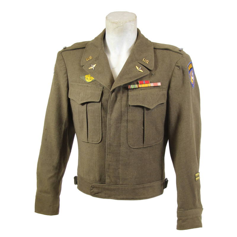 Jacket, Ike, USAAF, Airborne - Troop Carrier, 36S, 1944, ETO