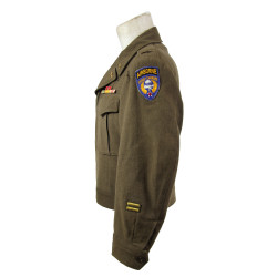 Jacket, Ike, USAAF, Airborne - Troop Carrier, 36S, 1944, ETO