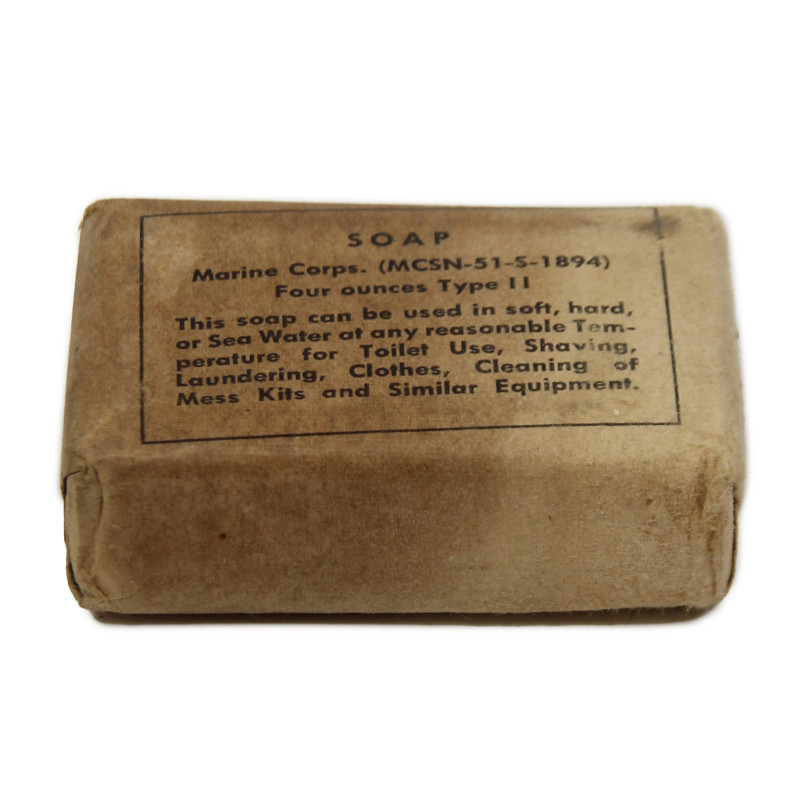 Soap, US Marine Corps, Type II, 4 Ounces