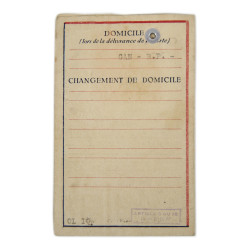 Identity, Card, French, Louis Cipres, État français, 1943